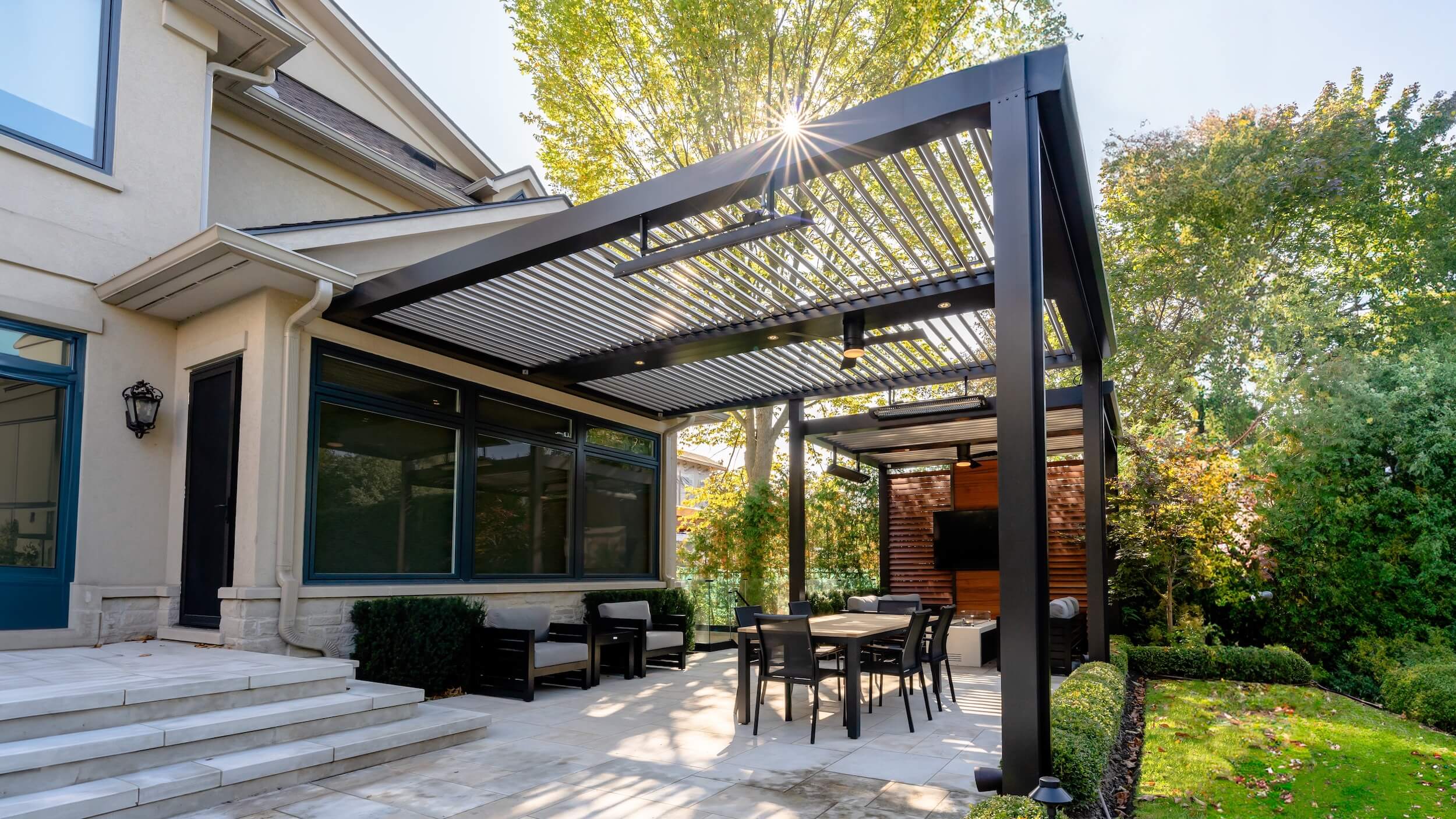 StruXure Motorized Pergolas