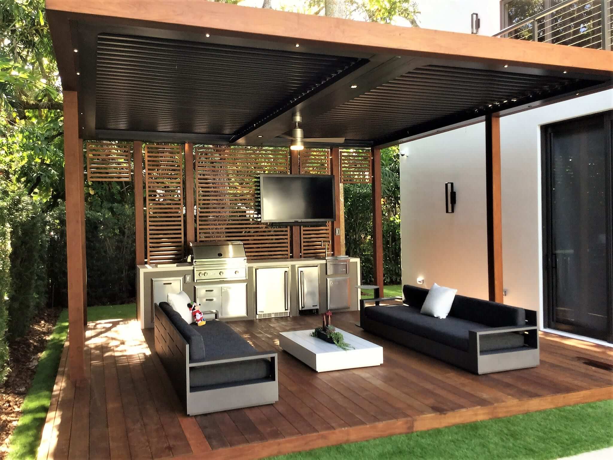 Outdoor living in Boerne, Texas